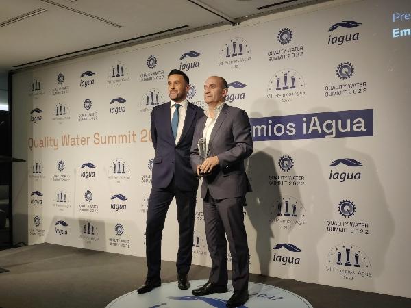 Doblete en los Premios iAgua 2022: “Mejor Empresa del Año” y “Premio a la Igualdad, Diversidad e Inclusión”